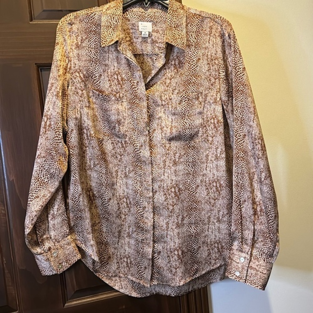 A New Day blouse, size M